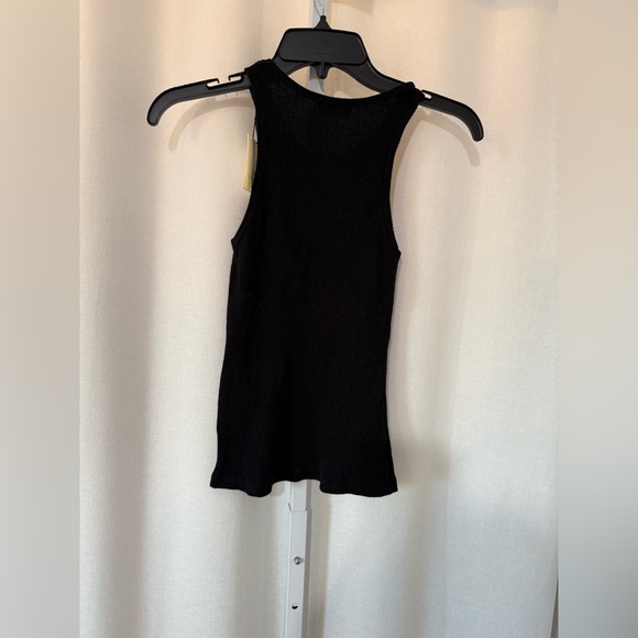 Sandro franklin embroidered waffle knit tank FINAL PRICE NO OFFERS - Picture 8 of 13